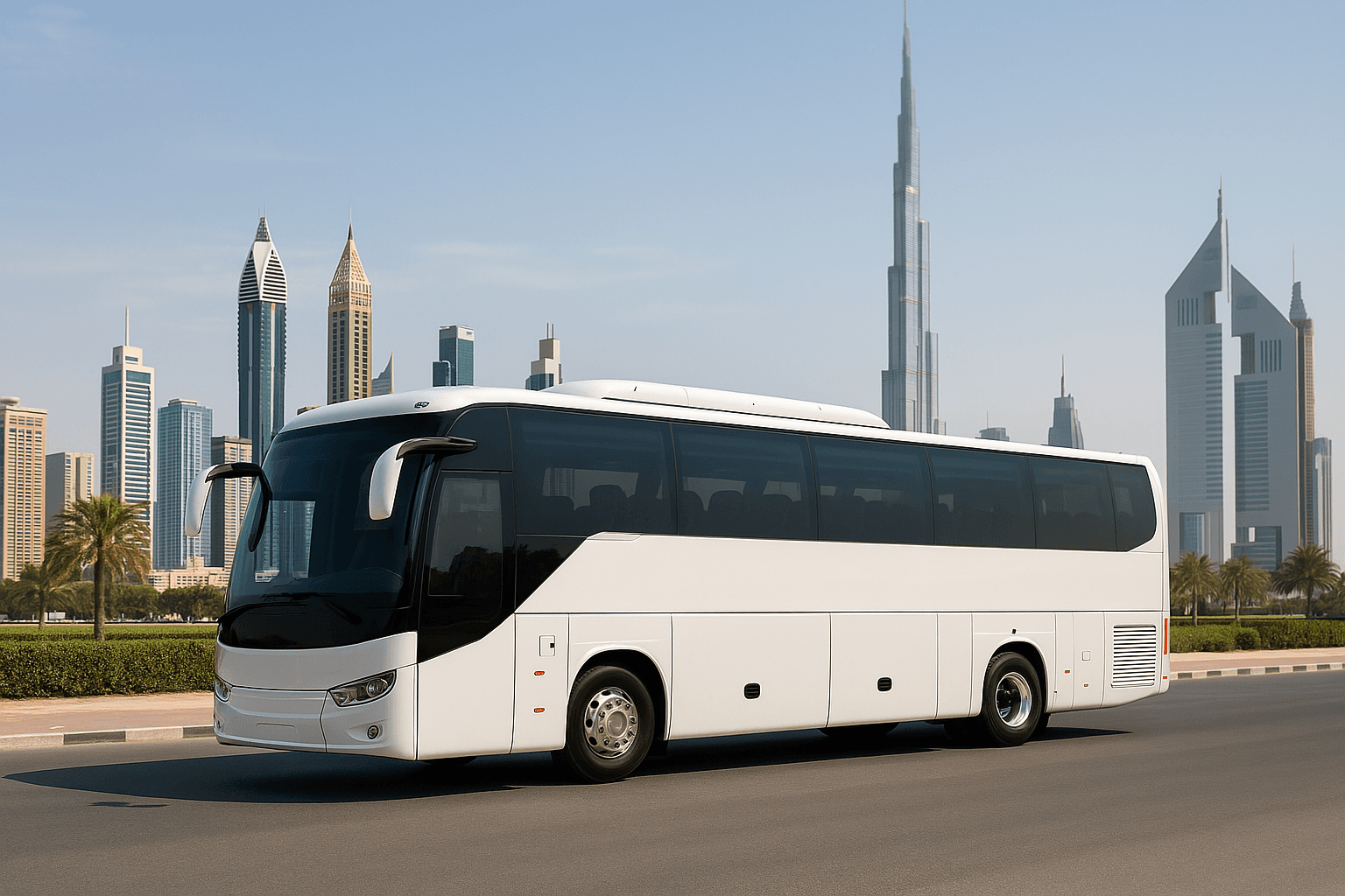 Contact Us For Luxury Bus Rental in Dubai