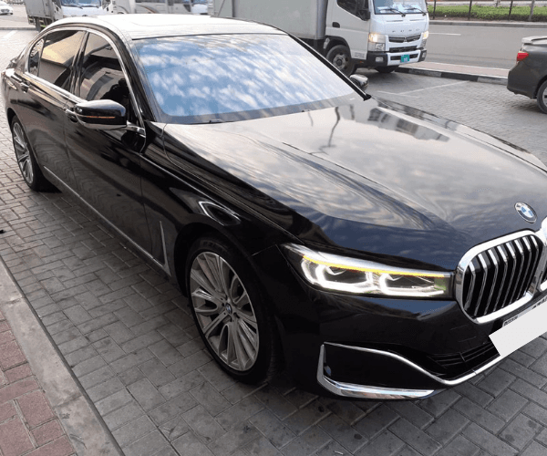 bmw 7 series car rental dubai